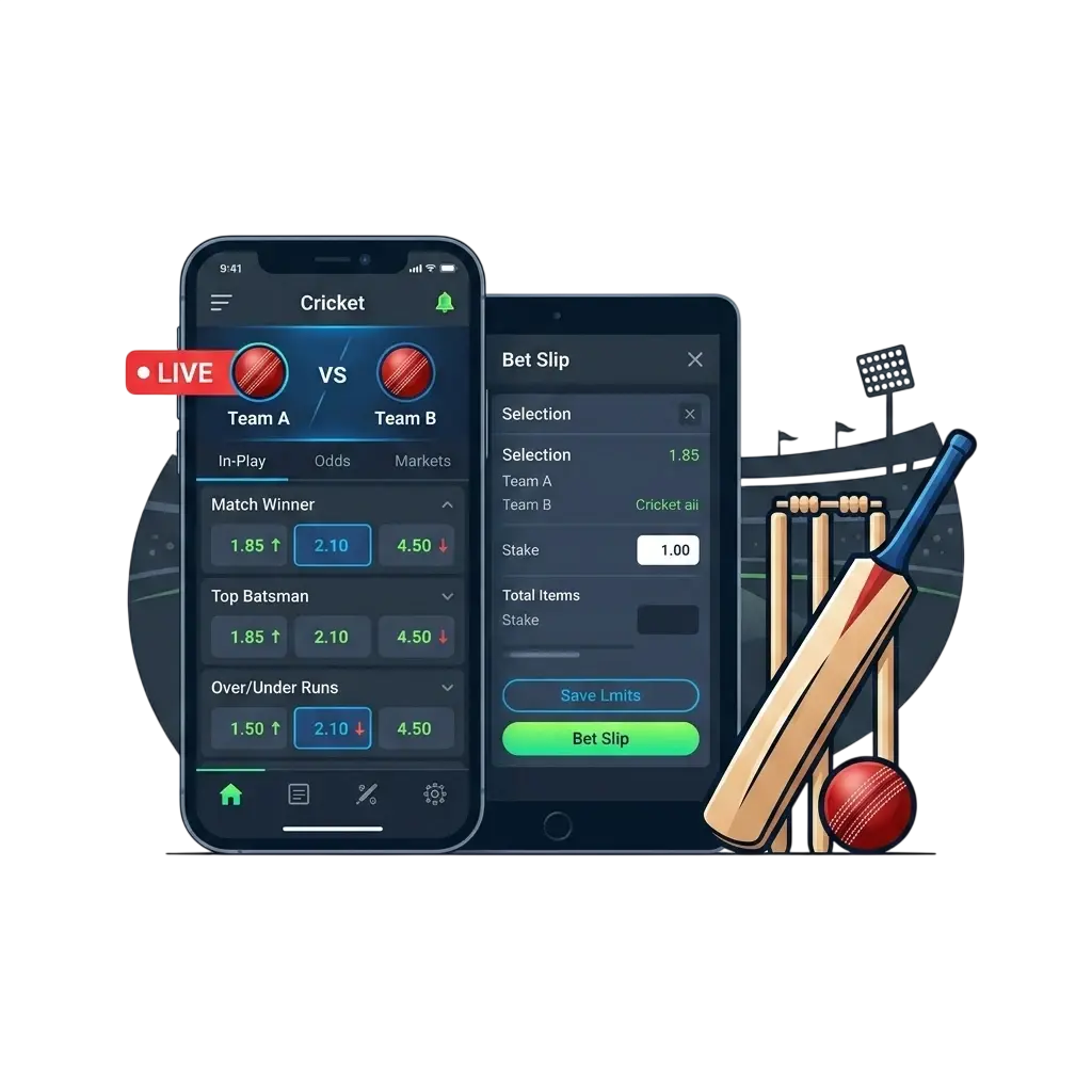 Apuestas de cricket en Spinanga para jugadores en España