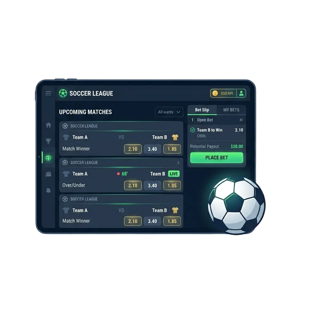 Apuestas de fútbol en Spinanga para jugadores españoles