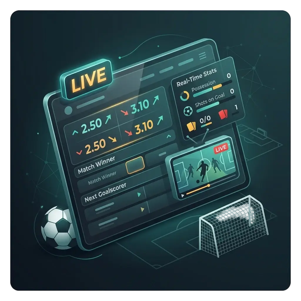 Apuestas en vivo de fútbol en Spinanga