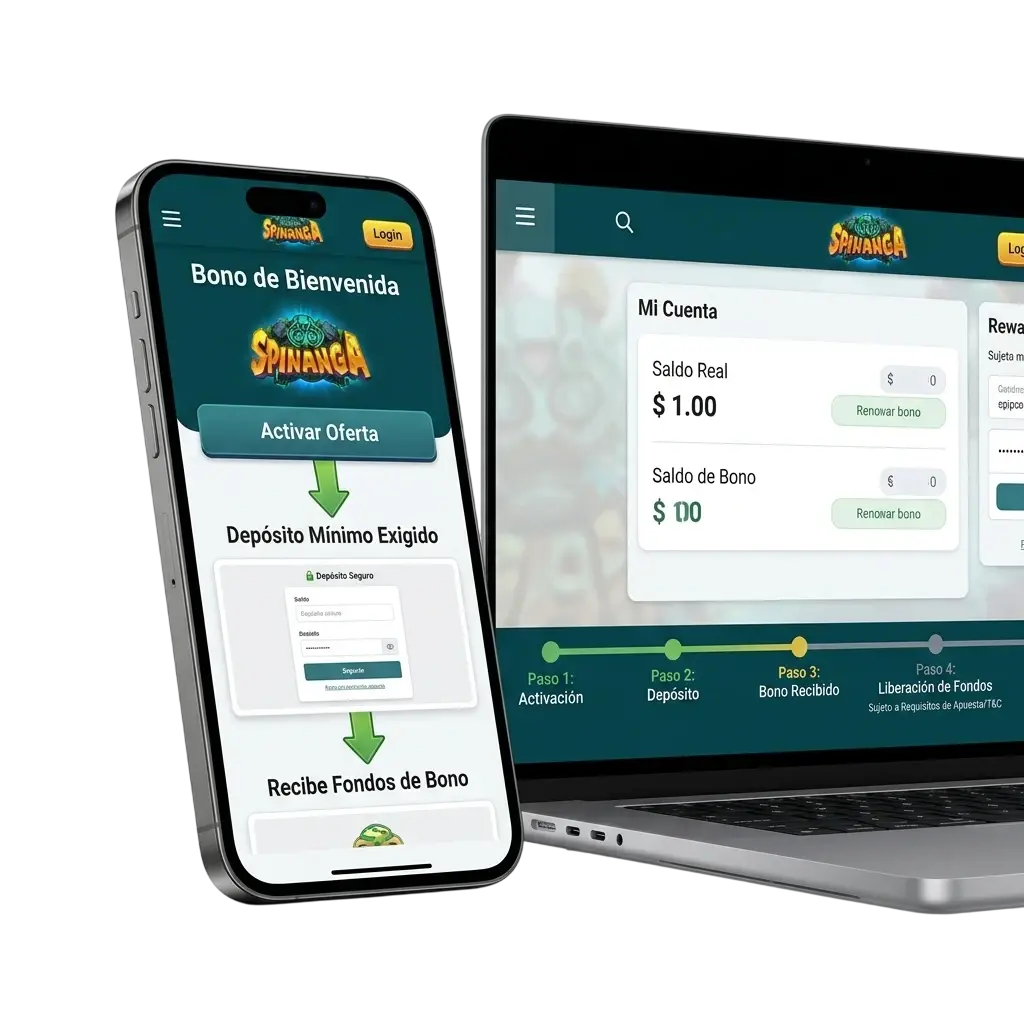 Paquete de bienvenida Spinanga Casino hasta 4.000 USD y 150 giros gratis
