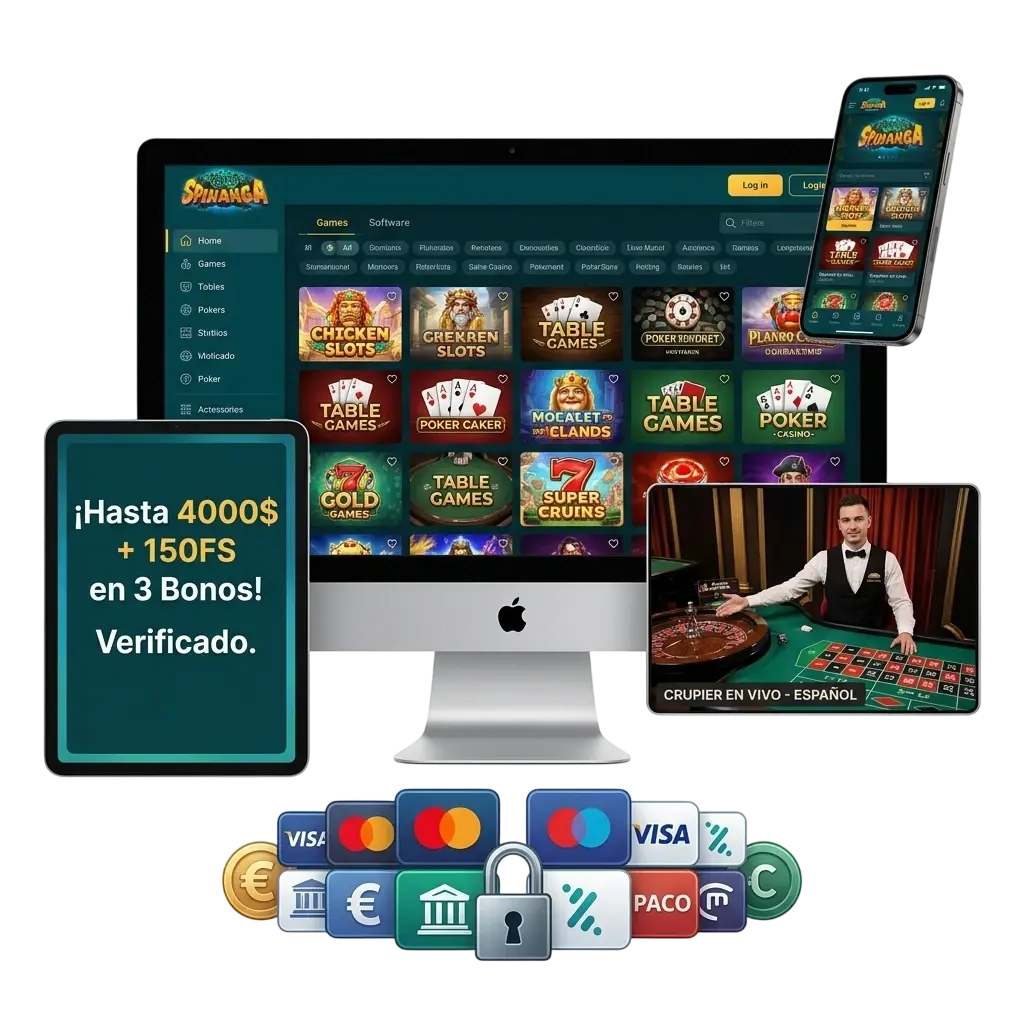 Spinanga Casino en España — características destacadas