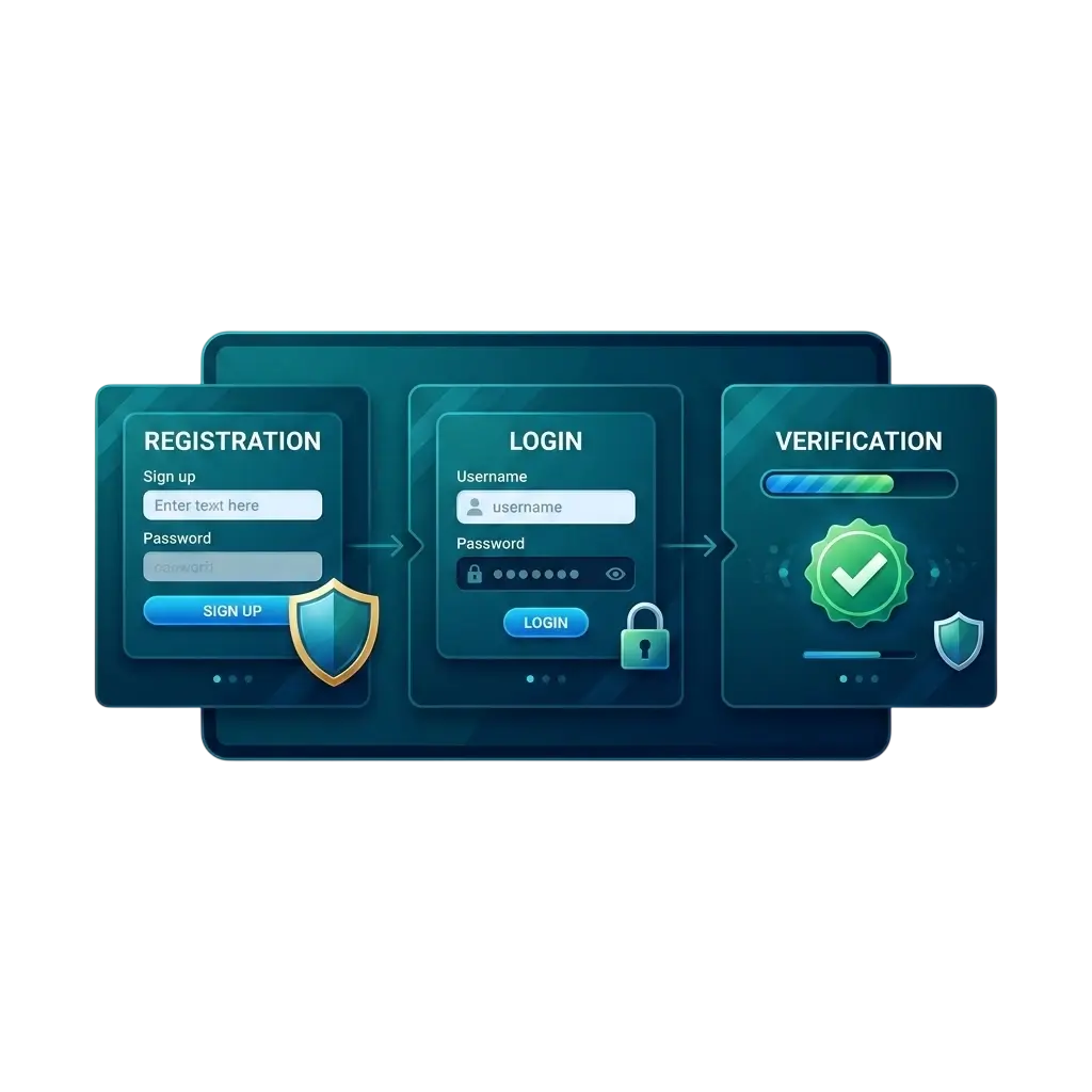 Registro e inicio de sesión en Spinanga